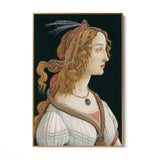Quadro Stampa su Tela Simonetta Vespucci, Sandro Botticelli - CupidoDesign