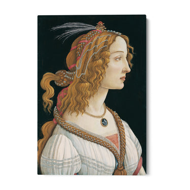 Quadro Stampa su Tela Simonetta Vespucci, Sandro Botticelli - CupidoDesign