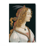 Quadro Stampa su Tela Simonetta Vespucci, Sandro Botticelli - CupidoDesign