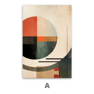 Quadro Stampa su Tela Sinfonia Geometrica - CupidoDesign