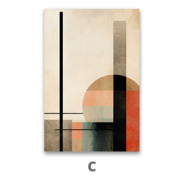 Quadro Stampa su Tela Sinfonia Geometrica - CupidoDesign