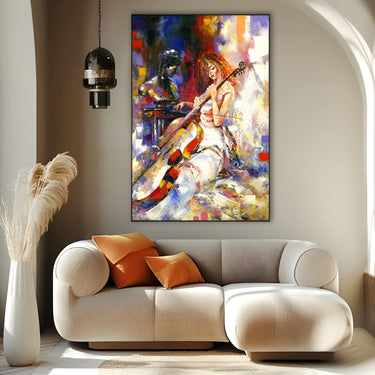 Quadro Stampa su Tela Sinfonia Intima - CupidoDesign