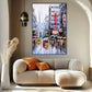 Quadro Stampa su Tela Sinfonia Urbana - CupidoDesign