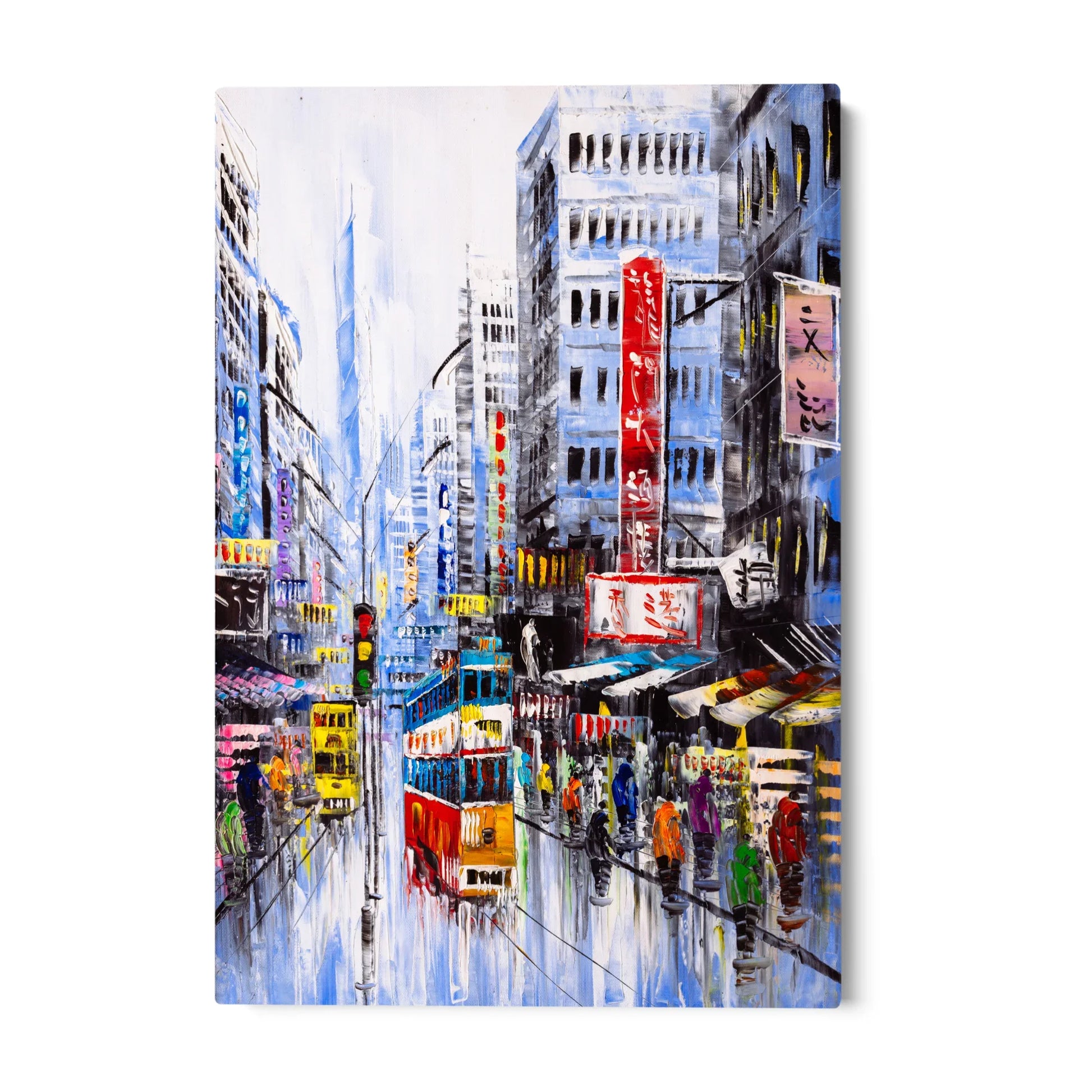 Quadro Stampa su Tela Sinfonia Urbana - CupidoDesign