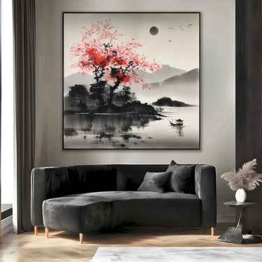 Quadro Stampa su Tela Sinfonia dei Colli - CupidoDesign