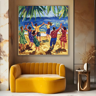 Quadro Stampa su Tela Sinfonia delle strade - CupidoDesign