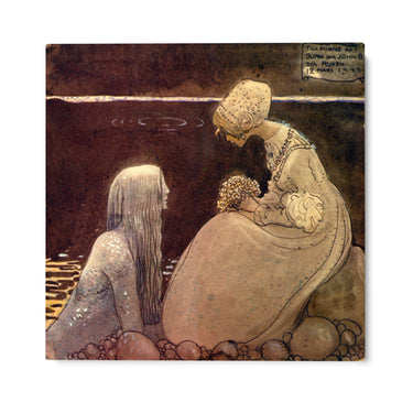 Quadro Stampa su Tela Sjoekungen, John Bauer - CupidoDesign
