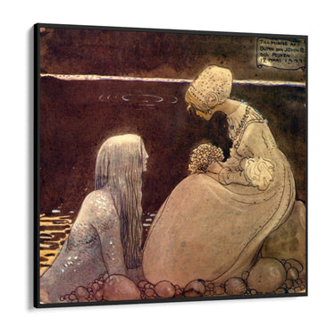 Quadro Stampa su Tela Sjoekungen, John Bauer - CupidoDesign