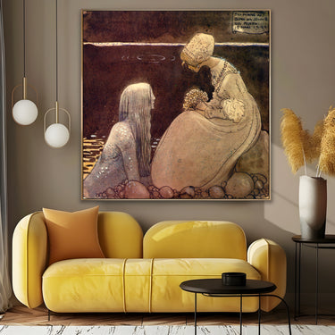 Quadro Stampa su Tela Sjoekungen, John Bauer - CupidoDesign