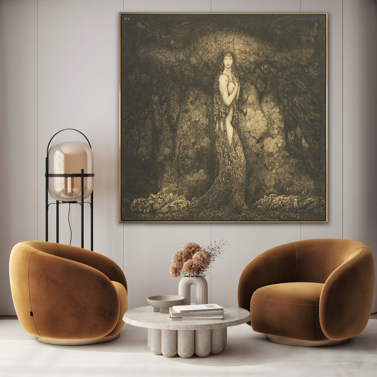 Quadro Stampa su Tela Skogsrået, John Bauer - CupidoDesign