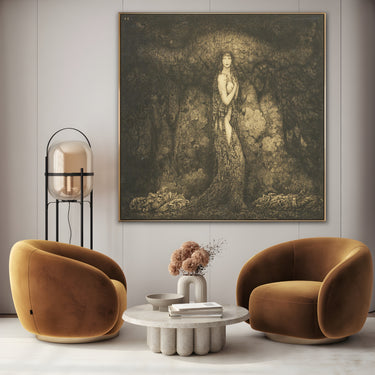 Quadro Stampa su Tela Skogsrået, John Bauer - CupidoDesign