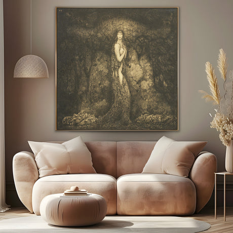 Quadro Stampa su Tela Skogsrået, John Bauer - CupidoDesign