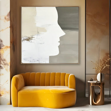 Quadro Stampa su Tela Soffio Astratto - CupidoDesign