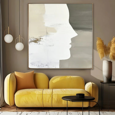 Quadro Stampa su Tela Soffio Astratto - CupidoDesign