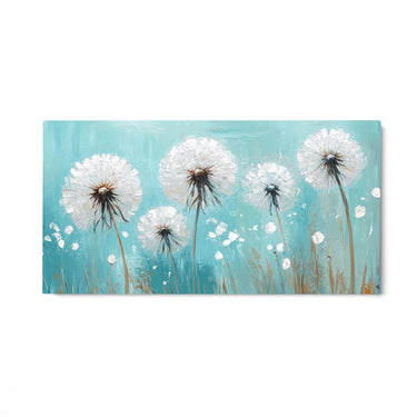 Quadro Stampa su Tela Soffio Azzurro - CupidoDesign