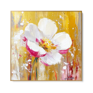 Quadro Stampa su Tela Soffio Rosa - CupidoDesign