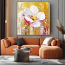 Quadro Stampa su Tela Soffio Rosa - CupidoDesign