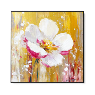 Quadro Stampa su Tela Soffio Rosa - CupidoDesign