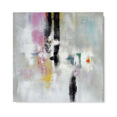 Quadro Stampa su Tela Soffio Rosato - CupidoDesign