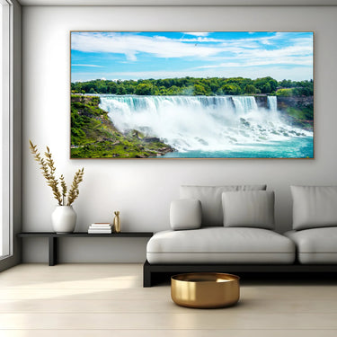 Quadro Stampa su Tela Soffio d'Acqua, Niagara - CupidoDesign