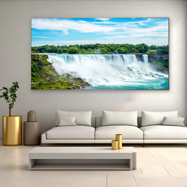Quadro Stampa su Tela Soffio d'Acqua, Niagara - CupidoDesign