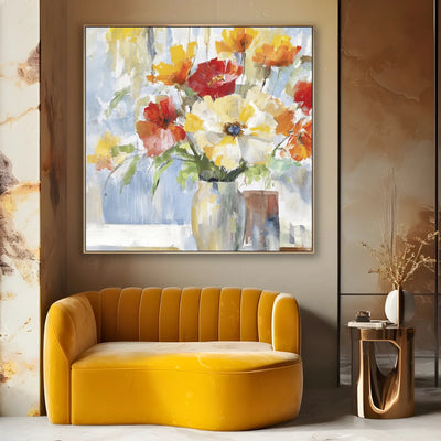 Quadro Stampa su Tela Soffio d’Arancio - CupidoDesign