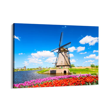 Quadro Stampa su Tela Soffio di mulino – Paesi Bassi - CupidoDesign