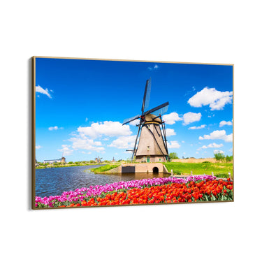 Quadro Stampa su Tela Soffio di mulino – Paesi Bassi - CupidoDesign