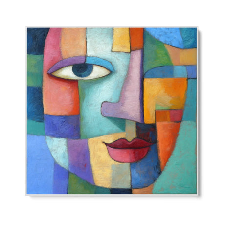 Quadro Stampa su Tela Sogni a Cubi - CupidoDesign