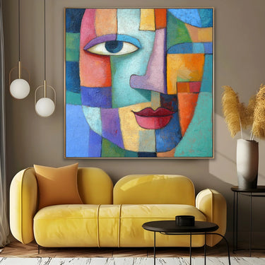 Quadro Stampa su Tela Sogni a Cubi - CupidoDesign