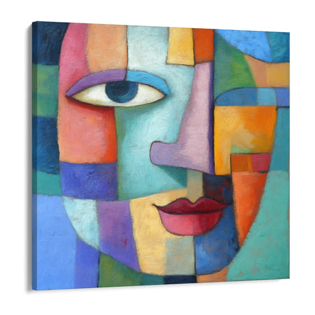 Quadro Stampa su Tela Sogni a Cubi - CupidoDesign