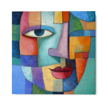Quadro Stampa su Tela Sogni a Cubi - CupidoDesign
