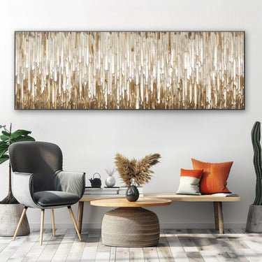 Quadro Stampa su Tela Sogno Dorato - CupidoDesign
