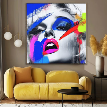 Quadro Stampa su Tela Sogno Elettrico - CupidoDesign