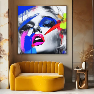 Quadro Stampa su Tela Sogno Elettrico - CupidoDesign