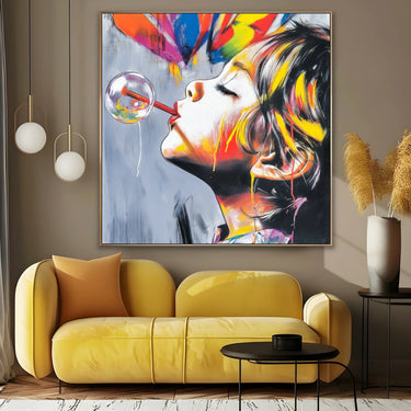 Quadro Stampa su Tela Sogno Infantile - CupidoDesign