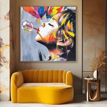 Quadro Stampa su Tela Sogno Infantile - CupidoDesign