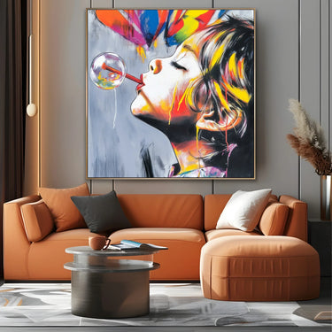 Quadro Stampa su Tela Sogno Infantile - CupidoDesign