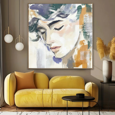 Quadro Stampa su Tela Sogno Silenzioso - CupidoDesign