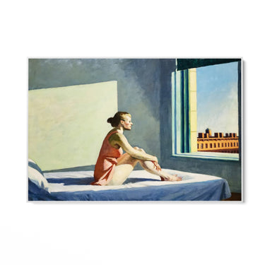 Quadro Stampa su Tela Sole di mattina, Edward Hopper - CupidoDesign