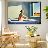 Quadro Stampa su Tela Sole di mattina, Edward Hopper - CupidoDesign