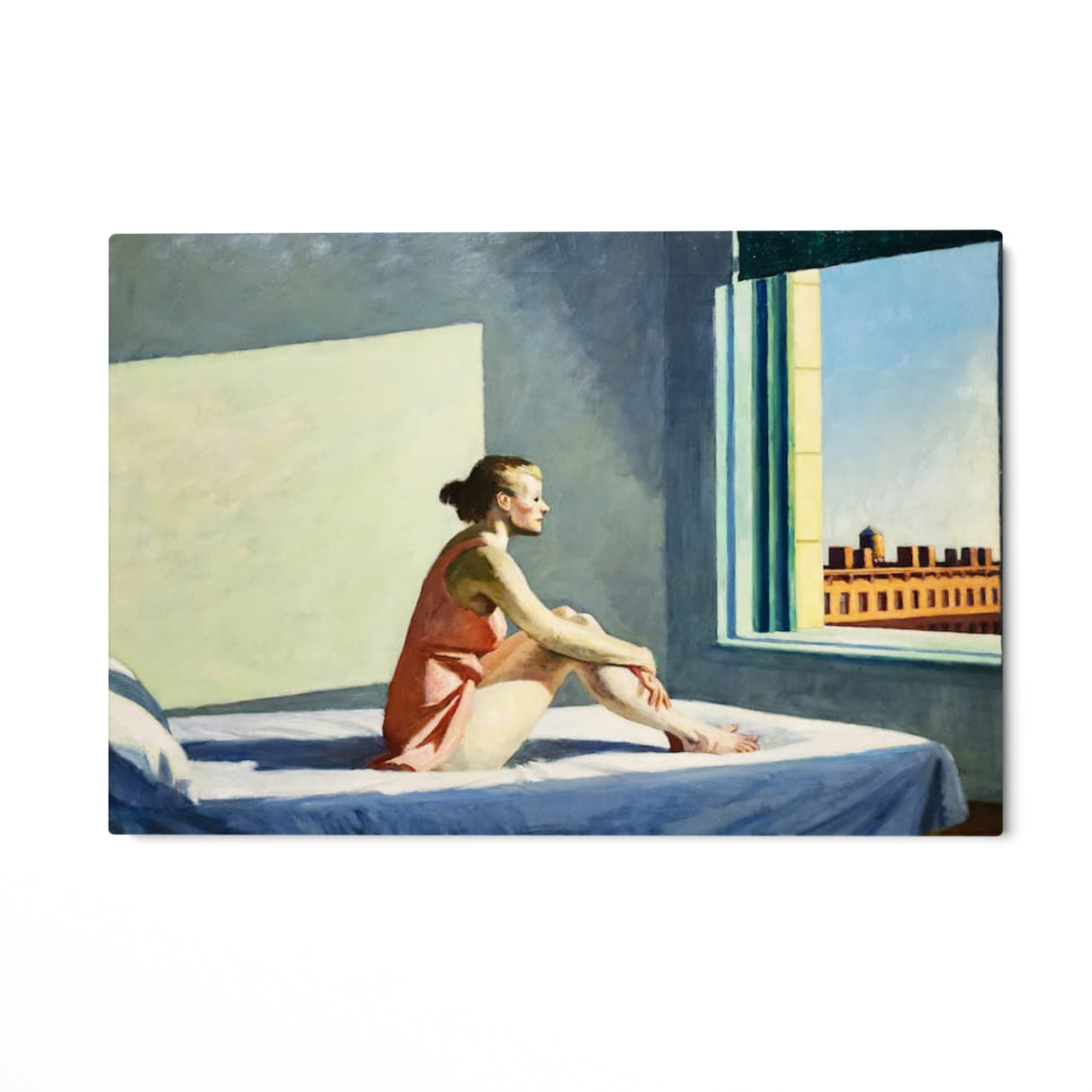 Quadro Stampa su Tela Sole di mattina, Edward Hopper - CupidoDesign