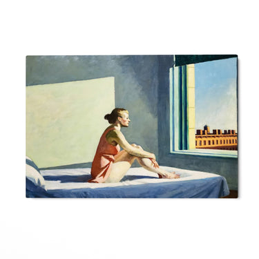 Quadro Stampa su Tela Sole di mattina, Edward Hopper - CupidoDesign