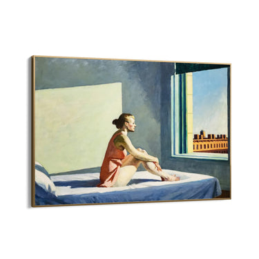 Quadro Stampa su Tela Sole di mattina, Edward Hopper - CupidoDesign