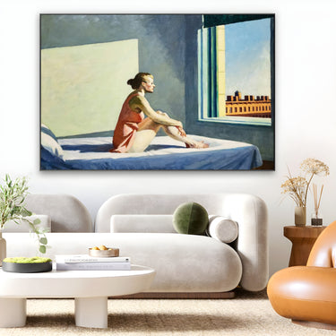Quadro Stampa su Tela Sole di mattina, Edward Hopper - CupidoDesign
