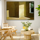 Quadro Stampa su Tela Sole in una stanza vuota, Edward Hopper - CupidoDesign