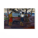 Quadro Stampa su Tela Sotto il Pandano, Paul Gauguin - CupidoDesign