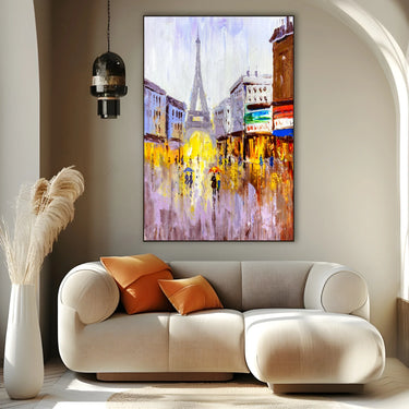 Quadro Stampa su Tela Sotto la Torre - CupidoDesign