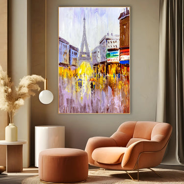 Quadro Stampa su Tela Sotto la Torre - CupidoDesign