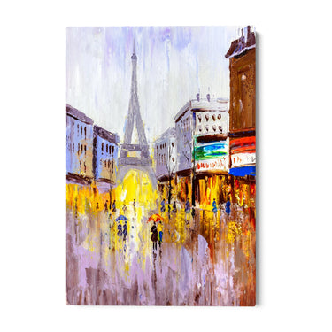 Quadro Stampa su Tela Sotto la Torre - CupidoDesign